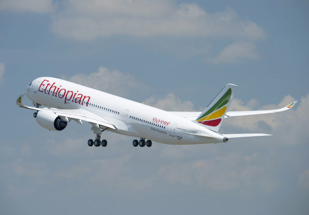 Ethiopian Airlines Airbus A350 Suffers Wing Tip Strike During Landing